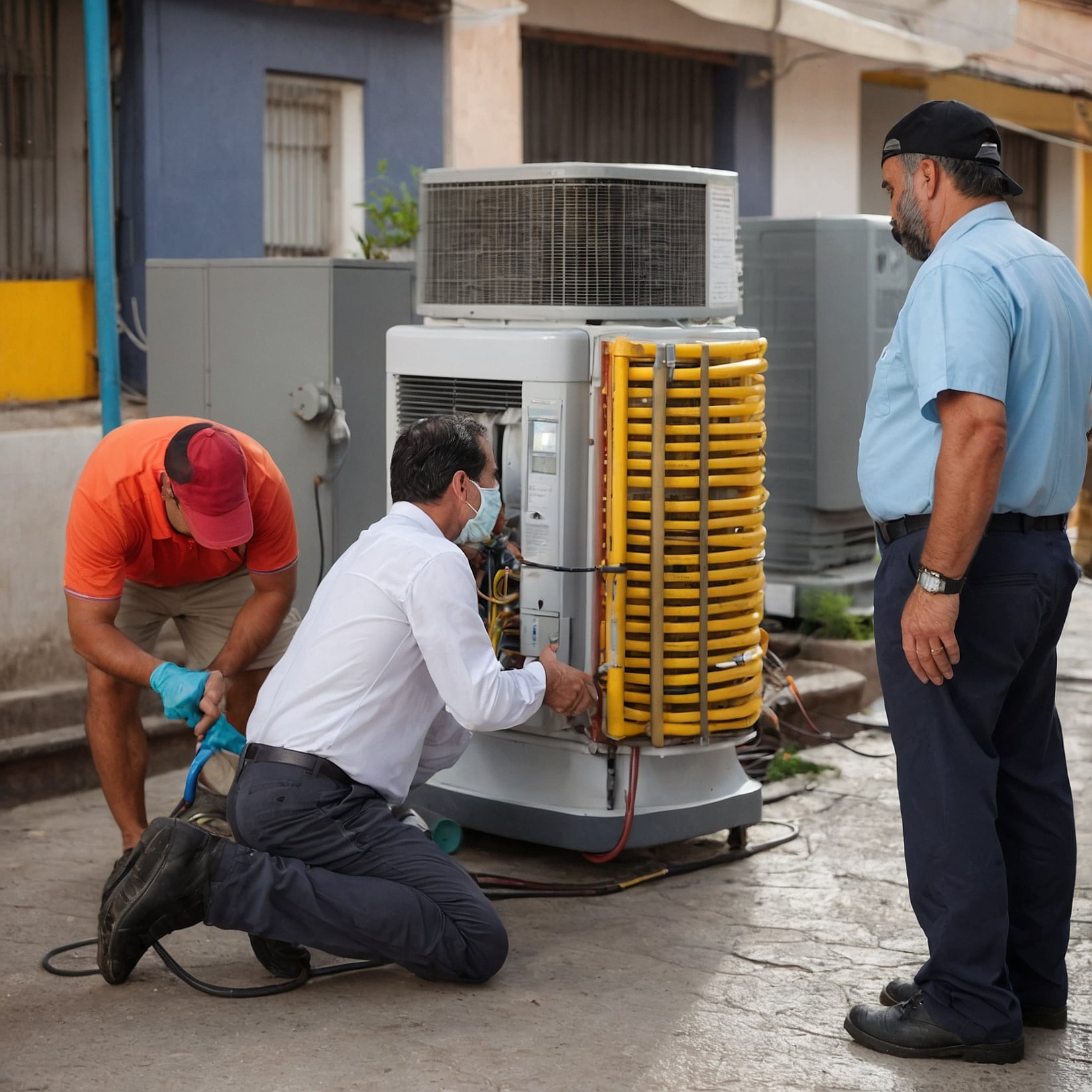 Soluciones de aire acondicionado eficientes.